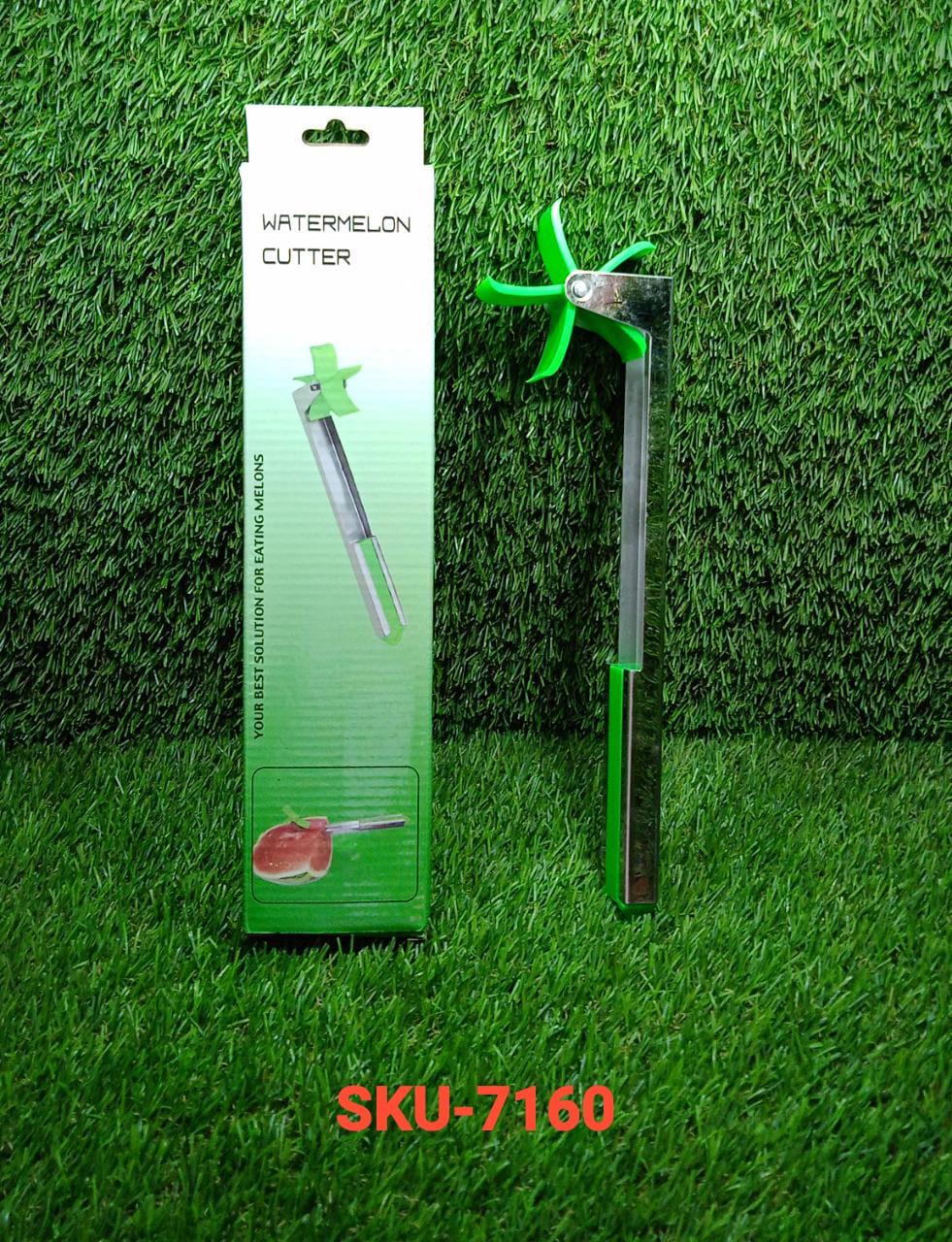 7160 Stainless Steel Washable Watermelon Cutter Windmill Slicer Cutter Peeler for Home / Smart Kitchen Tool Easy to Use 7160 Stainless Steel Washable Watermelon Cutter Windmill Slicer Cutter Peeler for Home / Smart Kitchen Tool Easy to Use